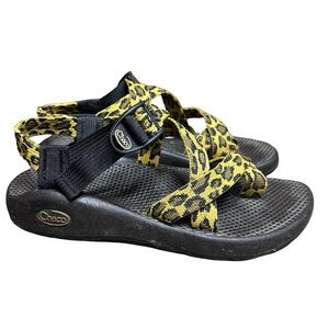 Chaco Z/2 HTF Limited Edition Vibram Leopard Cheetah Sandals Size 7 Comfort
